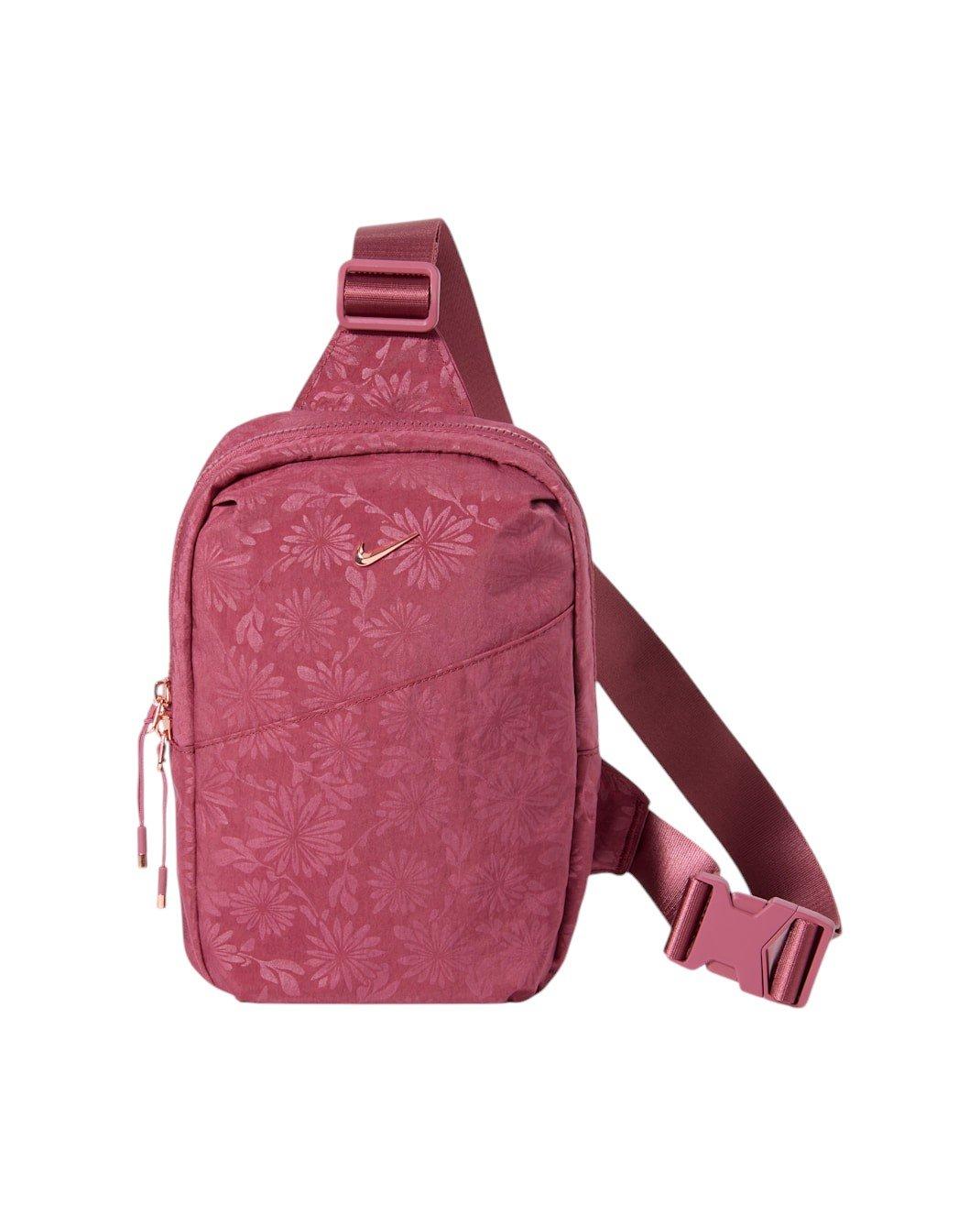 Nike Aura Floral Cross-Body Bag - Pink Smoke - PINK SMOKE